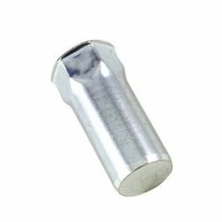 Заклёпка гаечная М6х21.5 (0.5–3.5), полушестигранная с уменьшенным бортиком, закрытая, оцинкованная