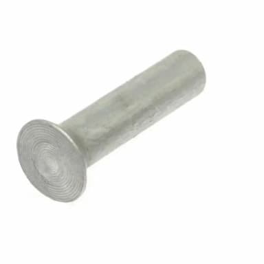 Заклёпка под молоток d6х30, DIN 6792 с потайной головкой, алюминий