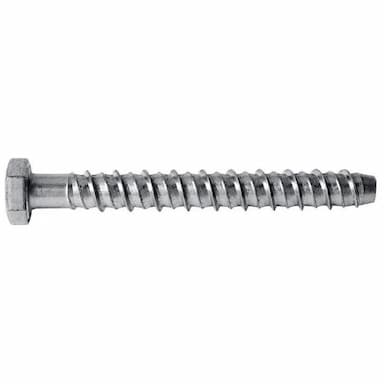 Шуруп 14х135, по бетону с шестигранной головкой R-LX-H-ZP, оцинкованный