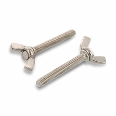 Винт М10х60, DIN 316 барашковый американский тип, нержавеющая сталь А4-50