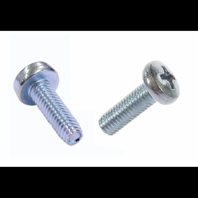 Винт М4х10, DIN 7500 с резьбонакатной с полукруглой головкой PH, оцинкованный