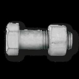 DIN 7990 Шестигранный с гайкой