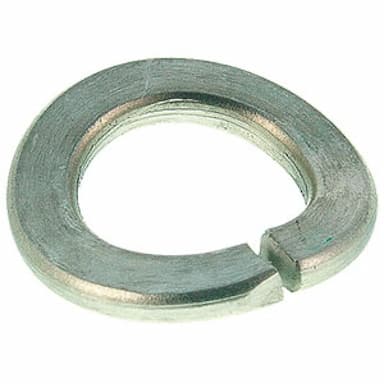 Шайба М24, DIN 128 A пружинная одновитковая изогнутая, оцинкованная