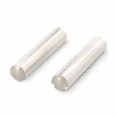 Штифт d4х35, DIN 1471 / ISO 8744, с коническими насечками по всей длине, нержавеющая сталь А1