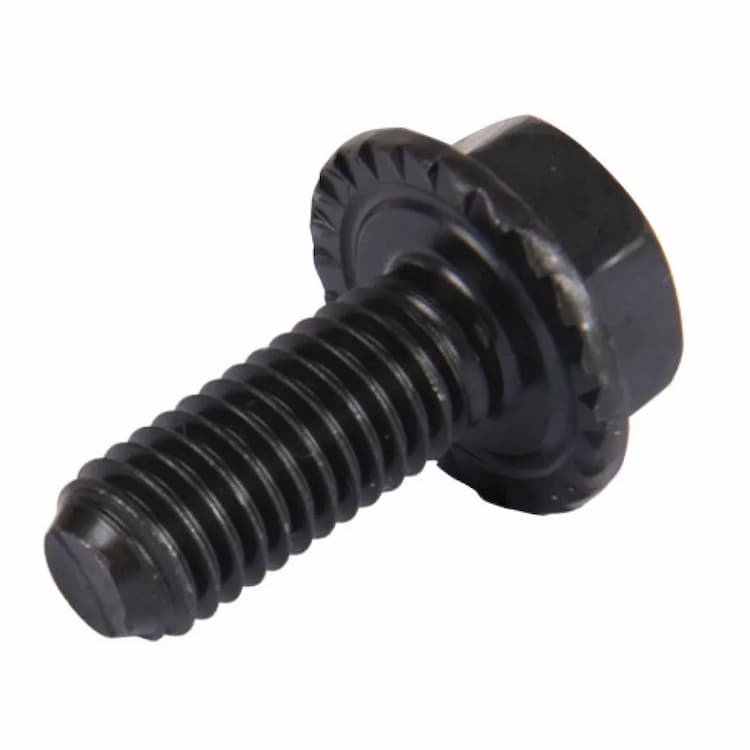 Болт 10.9 М16х55, DIN 6921 с шестигранной головкой с фланцем и зубцами на фланце