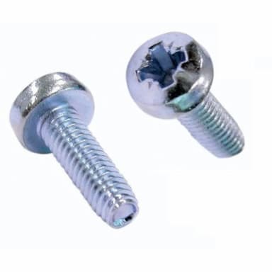 Винт М3.5х25, DIN 7500 с резьбонакатной с полукруглой головкой PZ, оцинкованный