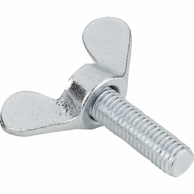 Винт М8х16, DIN 316 барашковый немецкий тип, оцинкованный