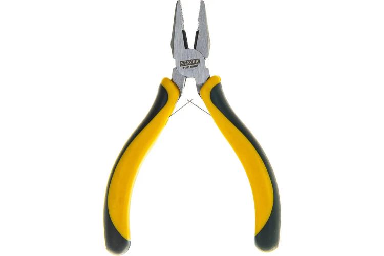 Плоскогубцы 120 мм комбинированные, STAYER TopGrip 2218-0_z02