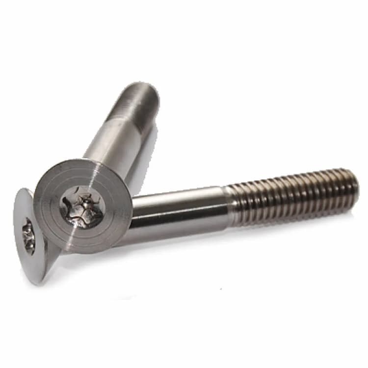 Винт 08.8 М5х10, DIN 965 / ISO 14581 с потайной головкой TORX и внутренним приводом, оцинкованный