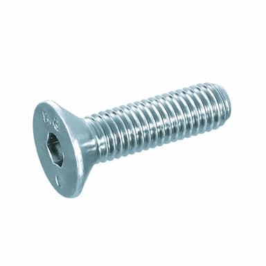 Винт 8.8 М5х35, DIN 7991 / ISO 10642 с потайной головкой и внутренним шестигранником, оцинкованный