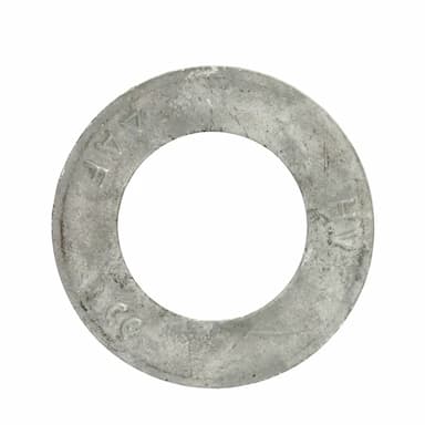 Шайба М30, DIN 6916 / EN 14399-6 плоская для предварительно нагруженных соединений, горячее цинкование, в смазке