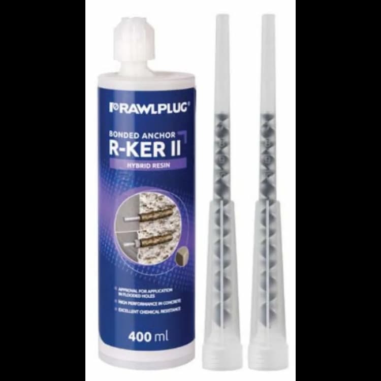 Анкер химический 400 мл, R-KER-II винилэстер, летний до +50°C