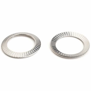 Шайба М20, DIN 9250 стопорная с наружными зубцами высокопрочная SCHNORR VS, нержавеющая сталь А2