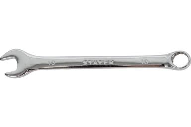 Ключ 10 мм комбинированный, STAYER HERCULES 27081-10_z01