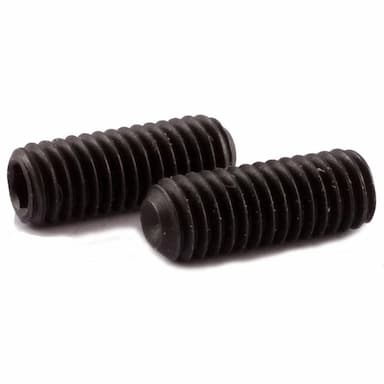 Винт 45H М6х30, DIN 916 / ISO 4029 установочный с внутренним шестигранником и засверленным концом (12.9)