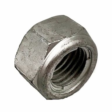 Гайка 8 М20, DIN 980 M / ISO 7042 шестигранная самоконтрящаяся, горячее цинкование