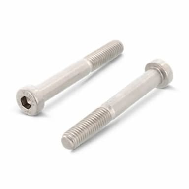 Винт М4х35, DIN 7984 с низкой цилиндрической головкой и внутренним шестигранником, нержавеющая сталь А4