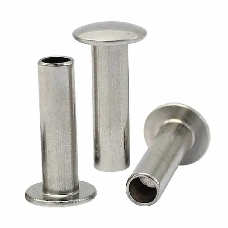 Заклёпка под молоток d6х16, DIN 6791 с полукруглой головкой, оцинкованная