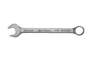 Ключ 30 мм комбинированный, STAYER MASTER 27085-30