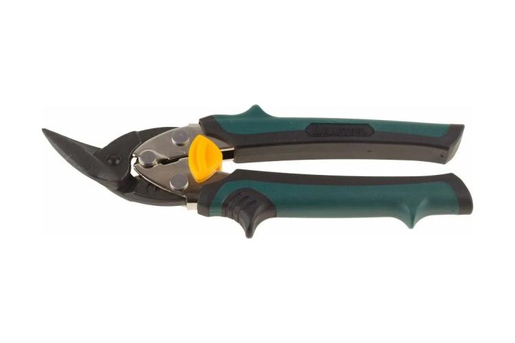 Ножницы 190 мм по металлу левые усиленные, KRAFTOOL Compact 2326-L