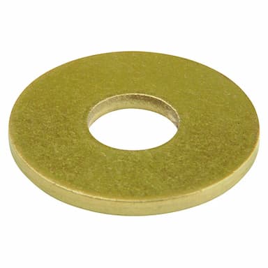 Шайба М12 d13, DIN 9021 / ISO 7093 плоская увеличенная, латунь