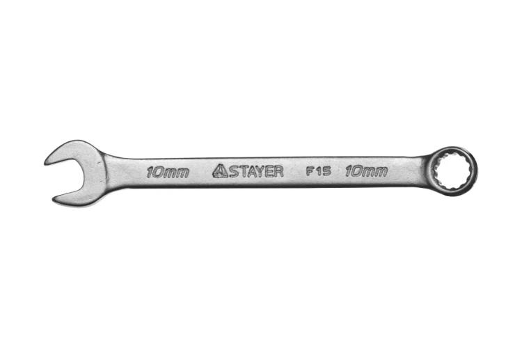 Ключ 10 мм комбинированный, STAYER MASTER 27085-10