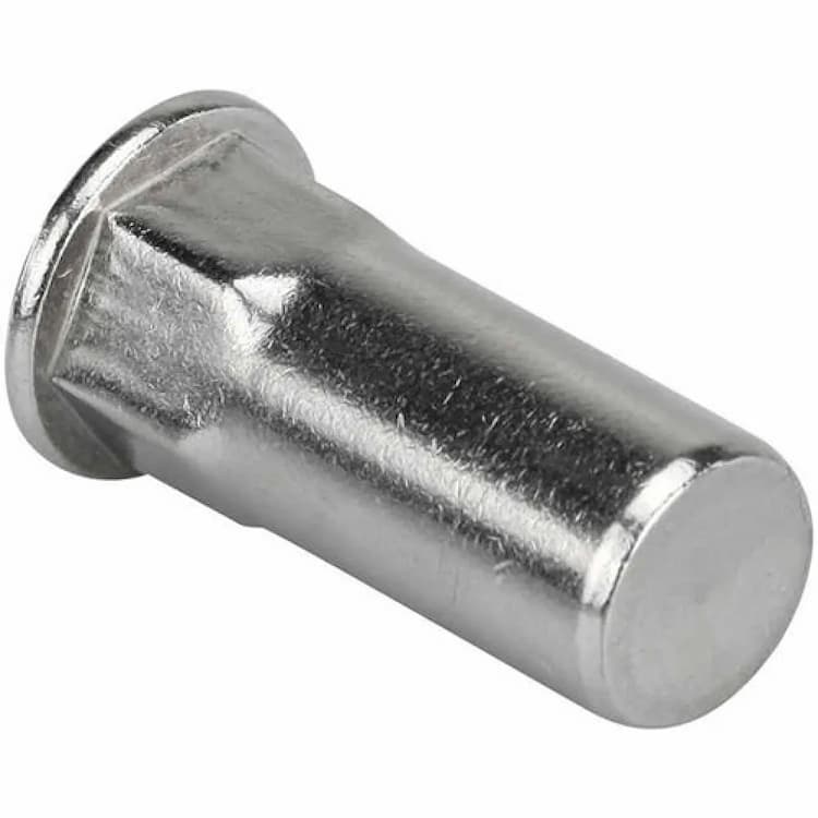 Заклёпка гаечная М8х26.5, полушестигранная с цилиндрическим бортиком, закрытая, нержавеющая сталь А2