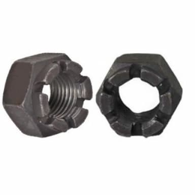 Гайка 6 М20х1.5, DIN 935 / ISO 7035 корончатая шестигранная