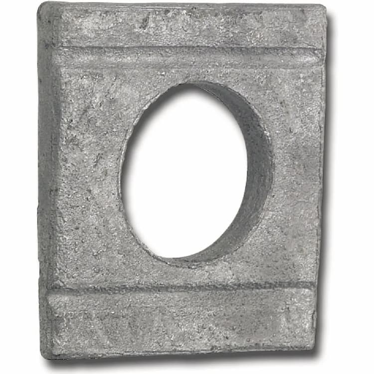 Шайба М24 d26, DIN 434 косая квадратная, горячее цинкование