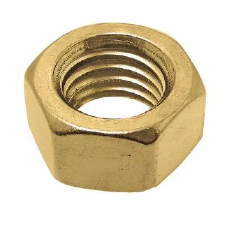 Гайка М22х1.5, DIN 934 шестигранная, латунь