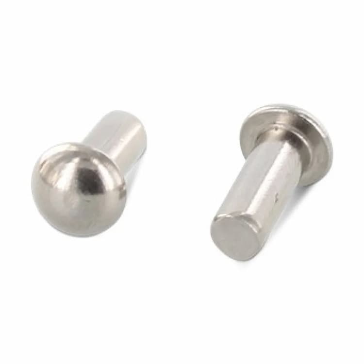 Заклёпка под молоток d4х25, DIN 660 / ISO 1051 с полукруглой головкой, нержавеющая сталь А2