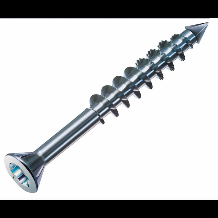 Саморез d4.5х50/35, с узкой потайной головкой TORX20 для деревянных полов SPAX, оцинкованный