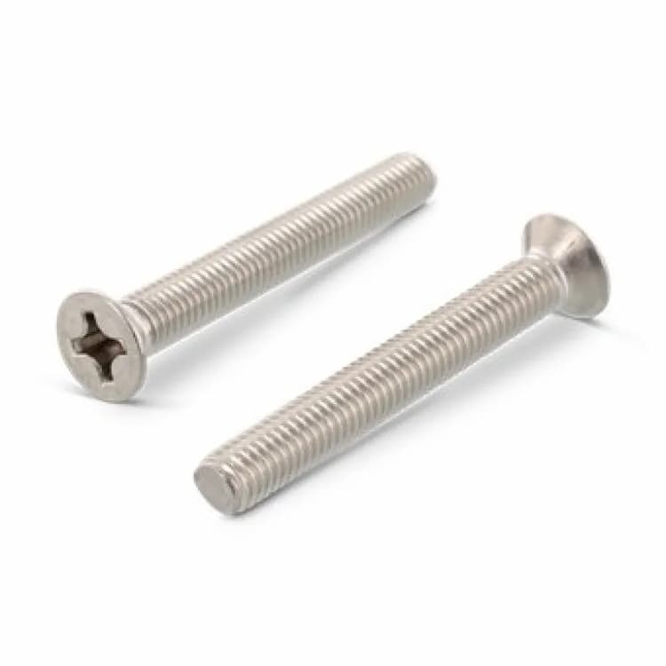 Винт М3х5, DIN 965 / ISO 7046 с потайной головкой PH, нержавеющая сталь А2