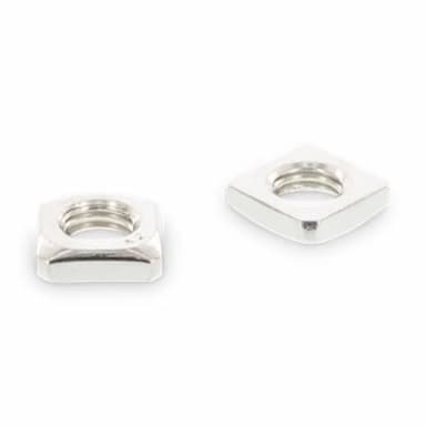 Гайка М8, DIN 562 квадратная низкая, нержавеющая сталь А2