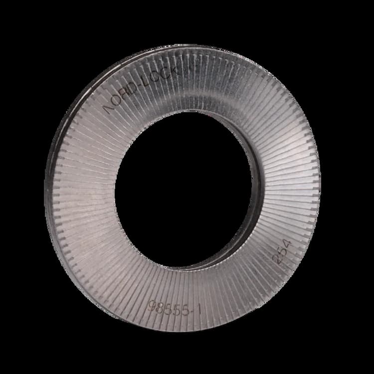 Шайба М4 d4.4х9х2.2, DIN 25201 стопорная широкая NORD-LOCK SPSS, нержавеющая сталь А4