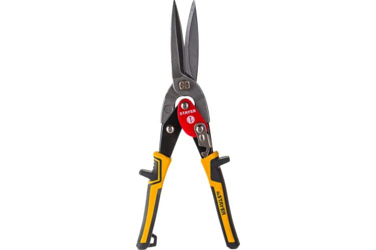 Ножницы 290 мм по металлу прямые удлинённые, STAYER Cobra 23055-29_z01