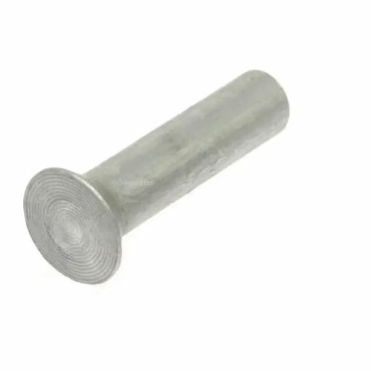 Заклёпка под молоток d2х6, DIN 6792 с потайной головкой, алюминий