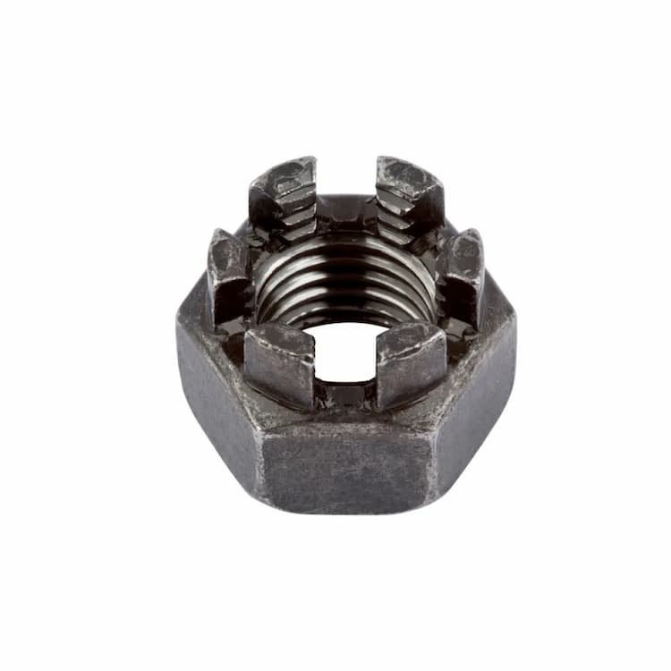 Гайка 6 М24, DIN 935 / ISO 7035 корончатая шестигранная