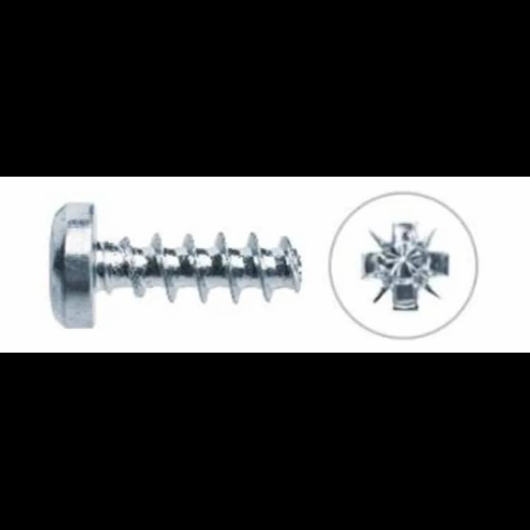 Саморез d3х10, ART 88200 RST с полукруглой головкой тупоконечный PZ, оцинкованный