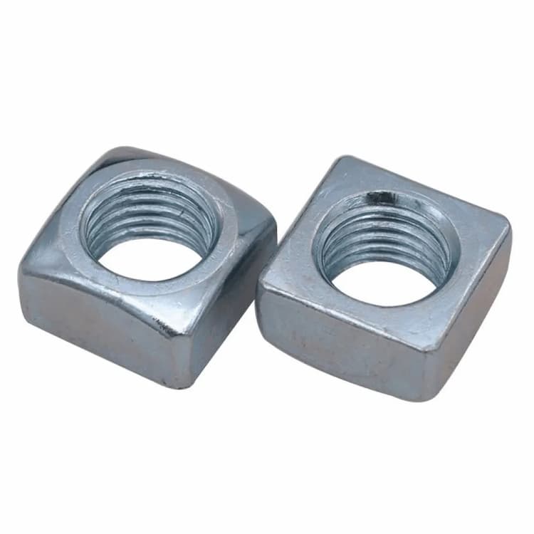 Гайка М5, DIN 557 квадратная с фаской, оцинкованная