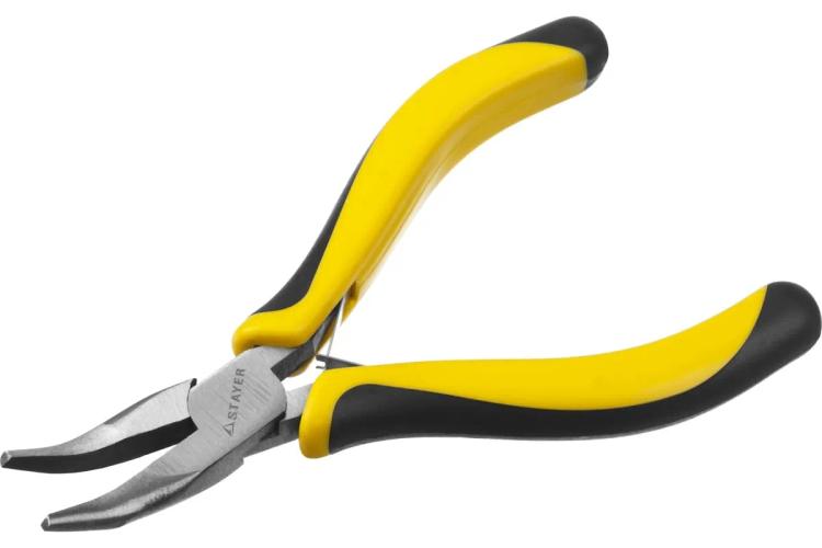 Тонкогубцы 120 мм изогнутые, STAYER MASTER HERCULES MINI 2218-3_z01