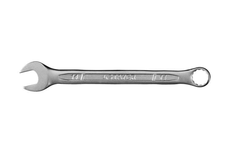 Ключ 14 мм комбинированный, STAYER PROFI 27081-14