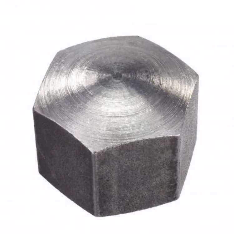 Гайка М4, DIN 917 колпачковая низкая глухая шестигранная