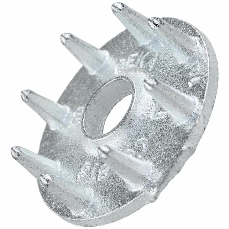 Шайба М20 d2-80, DIN 1052 для деревянных конструкций с односторонней шиповкой (тип geka), оцинкованная