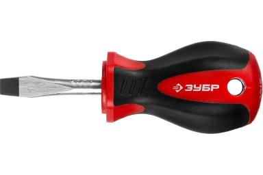 Отвёртка SL6х38, ЗУБР STUBBY 25061-38-6.0_z02