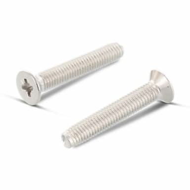 Винт М5х10, DIN 7500 М резьбонакатной с потайной головкой PZ, нержавеющая сталь А2