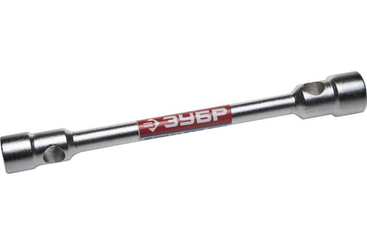 Ключ 13х17 торцевой двусторонний прямой, ЗУБР МАСТЕР 27567-13-17