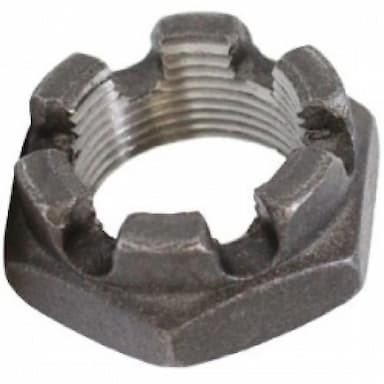 Гайка 17H М18х1.5, DIN 937 / ISO 7038 корончатая шестигранная низкая