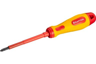 Отвёртка PH2х100 диэлектрическая, KRAFTOOL 250084-2-100