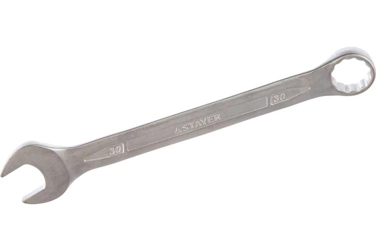 Ключ 30 мм комбинированный, STAYER PROFI 27081-30